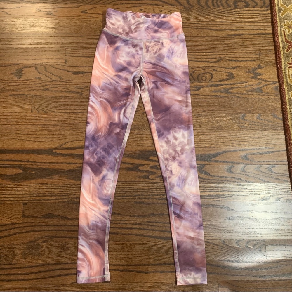 Liquid Plasma Sherbet Sunset Workout Leggings